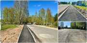 В Можгинском районе продолжается ремонт автомобильных дорог